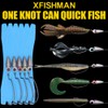 Texas-Rigs-for-Bass-Fishing-Leaders-with-Weights-Hooks-Rigged-Line-Kit (5/0 Hooks-3/8 oz Weight-5pcs)