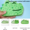 Baby Bath Sponge, 4 Pcs Cute Animal Shapes Animal Shapes