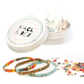 Mack & Rex | STAINED GLASS - BRACELET MAKING KIT - DIY 3 BRACELETS