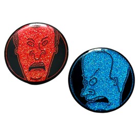 Zen Monkey Studios x Beavis and Butt-head Collectible Enamel Glitter Pinset
