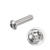 sourcing map M5x20mm Torx Security Machine Screw, 20pcs Pan Head