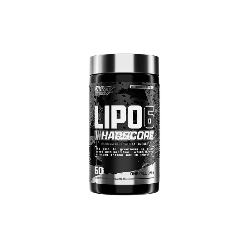 Nutrex Research Lipo 6 Hardcore 60 Capsulas