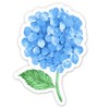 GT Graphics Blue Hydrangea - Vinyl Sticker Waterproof Decal