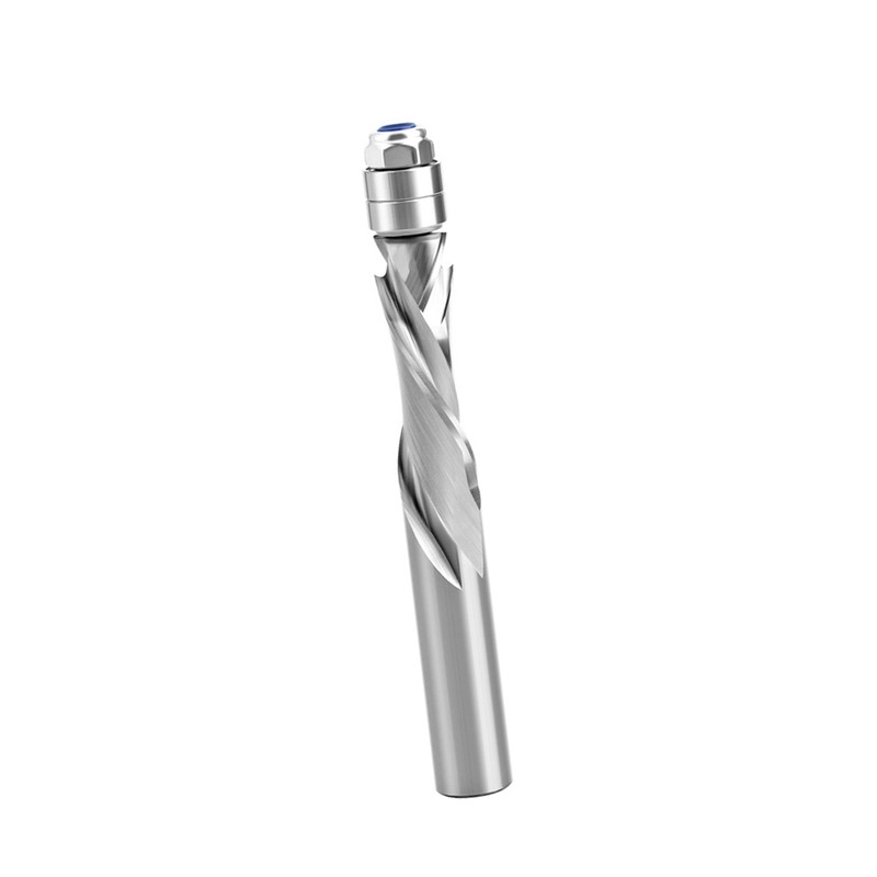Compression Flush Trim Router Bit Cemented Carbide 1/2 Shank Spiral