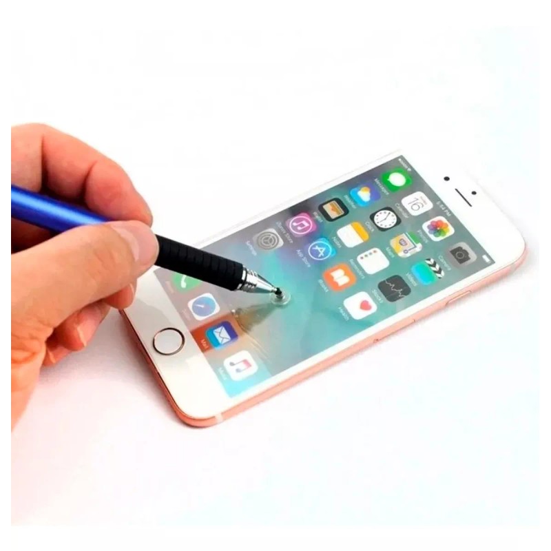 Veraly Stylus Punta Fina De Disco Doble Punta Precisión Teléfono