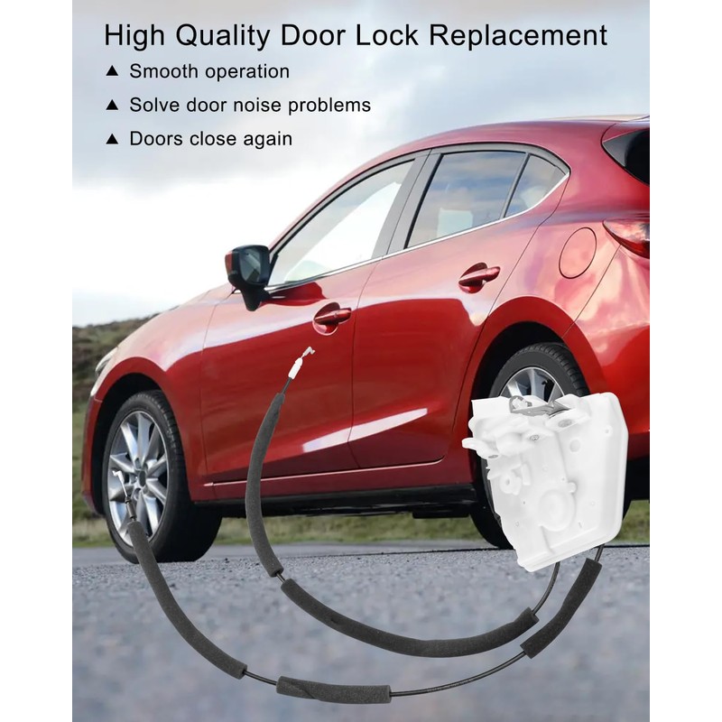 AUGREX Driver Side Door Lock Actuator Switch Fit for Mazda