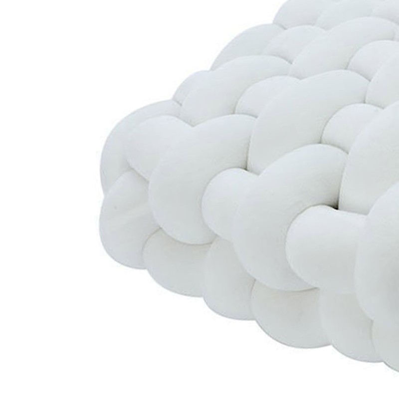 Floor Cushion Soft Thickened Comfortable Knot Pillows Back Cushion for
