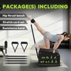 HANDBODE Hip Thrust Bench, Multi-Functional Slip-Free Hip Thrust Machine for
