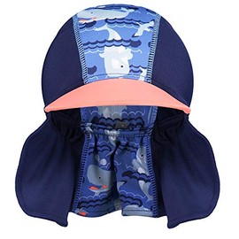Pop-in Peaked Sun Hat Medium Whale