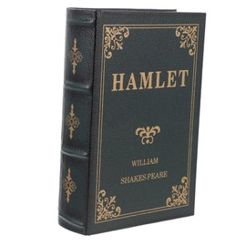 Zerodeko Decorative Book Box Vintage Style Book Storage Fake Book Shaped Storage 1pc Green Home Dec