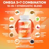 Omega-7 Sea Buckthorn Oil - with Omega-3 EPA/DHA Fish Oil,