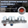AJU73213301 AJU75152601 Water Inlet Valve Compatible with Kenmore LG Washer