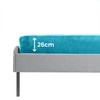 BaSaTex Cashmere Touch Plush Premium Fitted Sheet, Super Soft Fluffy