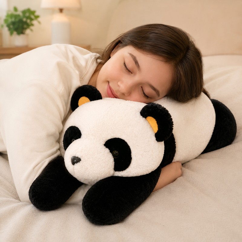 Giant Panda Plush Toy 60cm-80cm Soft Stuffed Animal Pillow, Cute