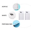 PACKOVE Acrylic Eyelash Display Board 2 Pcs Double Layer Lash