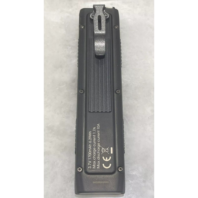 DH Gun Metal Gray Deep Pocket Clip W/Filler Tab For