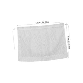 FUNOMOCYA Car Window Sun Shades Lace Mesh Privacy Curtain for UV Protection Accessory for Front Rear Windows Elegant and Functional Sunshade for Car Compatibility