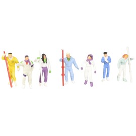 Preiser 1/87 th – pr10316 – Modelleisenbahnen – Skifahrer