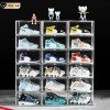 Case 2x 4x 8x Magnetic Drop Side Shoe Box Storage