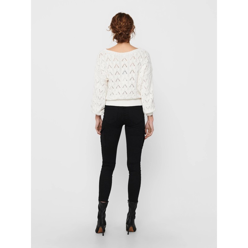 ONLY Women's Onlbrynn Life Structure L/S Pul KNT Noos Pullover,