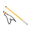Notch SET1026 Big Shot Head with 8 ft. Pole, Black/Yellow
