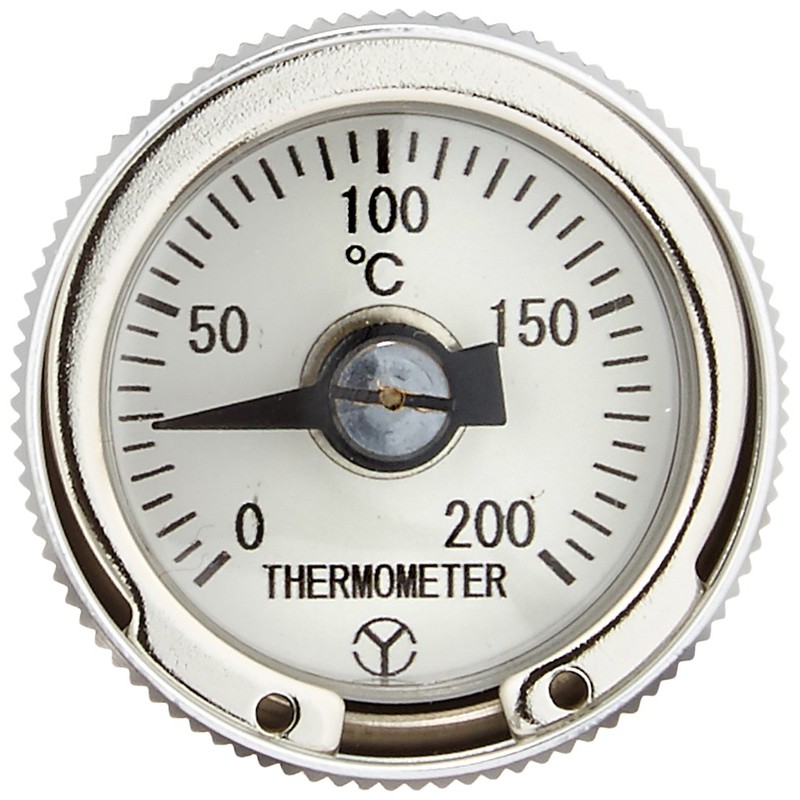 Daytona APE93340 Motorcycle Oil Thermometer with Dip Stick (Clear)