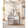 SONGMICS Shoe Rack Organizer, 8-Tier Shoe Storage Cabinet for Closet