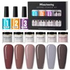MISSCHEERING 6 Colors Dipping Powder Set Dip Powder Nail Art