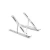 Storage Organizer, Foldable Notebookbuk Portable alruminyum Stand Holder for home