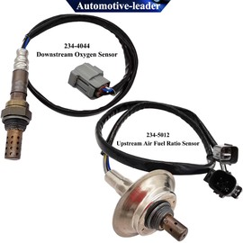 Automotive-leader 2 sensores de relación de combustible de aire ascendente 234-5012 234-4044 sensor de oxígeno descendente para Mazda CX-7 2.3L 2007 2008 2009 2345012 2344044