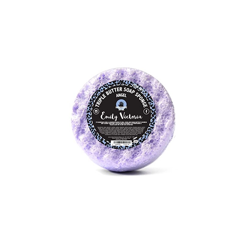 Emily Victoria Triple Butter Soap Sponge - Angel Sweet Oriental