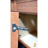 Full Overlay Cup Hinge Soft Close Face Frame Cabinet Clip-On