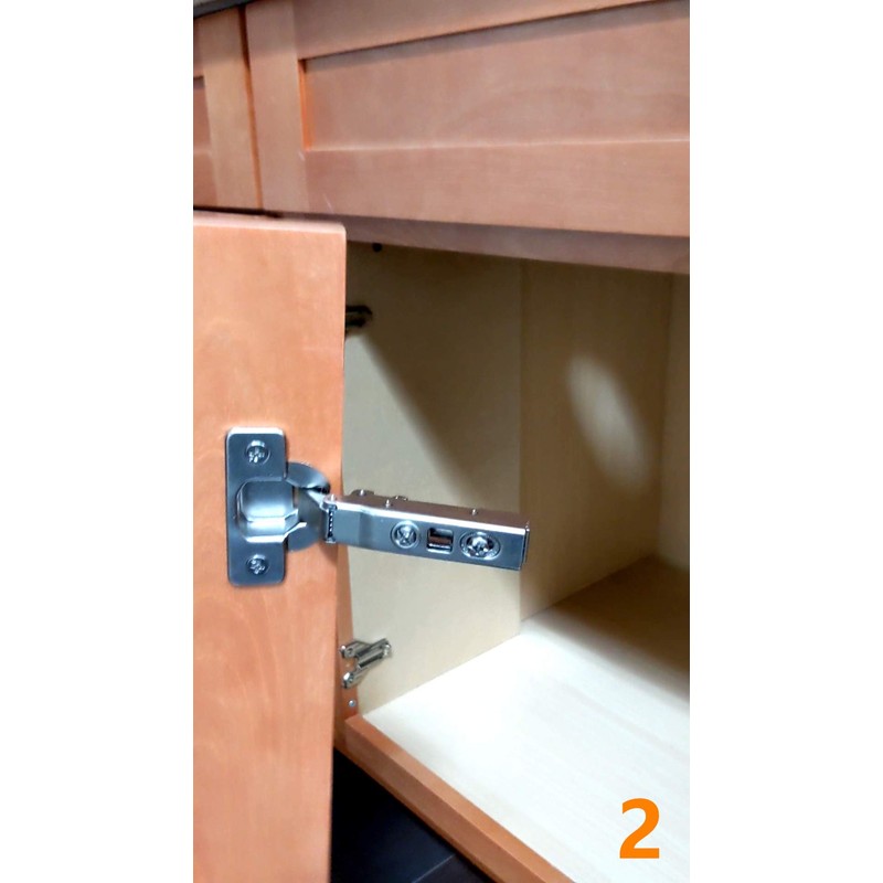 Full Overlay Cup Hinge Soft Close Face Frame Cabinet Clip-On