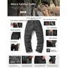 CQR Men's Tactical Pants, Water Resistant Ripstop Cargo Pants, Lightweight