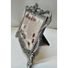 Large Rose Picture Frame/ Floral Picture Frame/ Ribbon Picture Frame