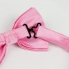Alizeal Mens Solid Color Bow ties Polyester Pre Tied Wedding