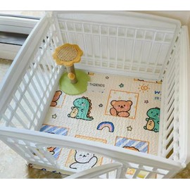 Dog Playpen Urine Pad Dog Pee Pads Puppy Pads, [PLAYPEN NOT Included!!] Reusable Pet Training Pads,Large Pet Pee Pad,Waterproof Pet Pads for Dog Bed Mat,Super Absorbing Whelping Pads (Urine Pad)