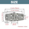 Ayunwei 3’’ x 1.5’’ Boat Hinge 316 Stainless Steel Boat