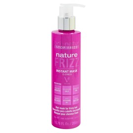 abril et nature - Nature Frizz Instant Mask - Keratin Hair Mask - 200 ml - Treatment for Dry and Frizzy Hair - Powerful Anti Frizz - Contains Pro Vitamin B5 - Vegan Product