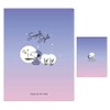 Kamiojapan Snoopy [Pocket File] A4 Hard 6 Pocket Clear File