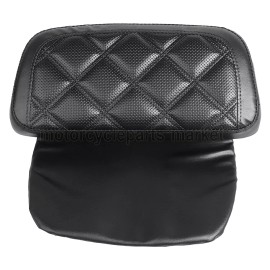 Unbranded Chopped Razor Tour Pak Backrest Pad For Harley CVO Road Street Glide FLTRU FLTRX