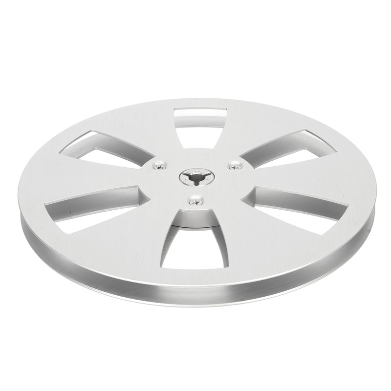 1/4 7 Inch Empty Reel Aluminum Alloy 6 Hole Open