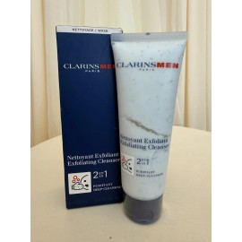 Clarins Men Exfoliating Cleanser 2 in 1 Wash 125ml