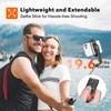 hohem Q 4 in 1 Selfie Stick, Portable Tripod Gimbal