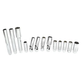 K Tool International Spark Plug Socket Set 3/8 Inch Magnetic 13 Piece