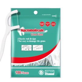Set 100 Piezas Hilo Dental Cuidado Bucal Limpieza Dientes Higiene Seguro y Saludable Prevención de Enfermedades Dentales