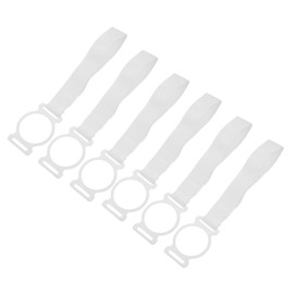 ORFOFE 6pcs Moxa Fixator Elastic Bands Wear-resistant Moxa Straps for Leg Wrist Knees Portable Bands Moxibustion Accessory