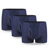 FAMI HELPER 3 Pcs Men's Incontinence Pants Incontinence Boxer Brief
