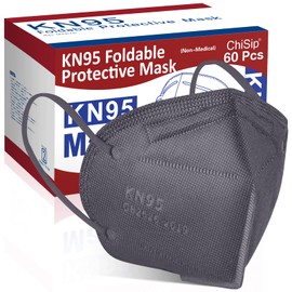 ChiSip KN95 Face Mask, Breathable Protection Masks Against PM2.5 Dust for Men, Women