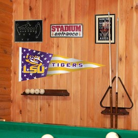Louisiana State LSU Tigers Nation USA Stars and Stripes Pennant Pennant Banner Flag